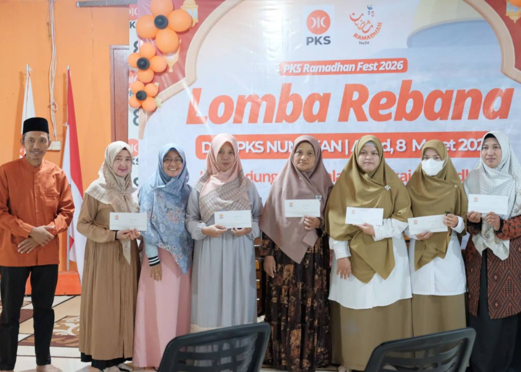 PKS Nunukan Gelar Ramadan Fest 2026, Dorong Kreativitas Kaum Perempuan Lewat Lomba Rebana dan Videografi